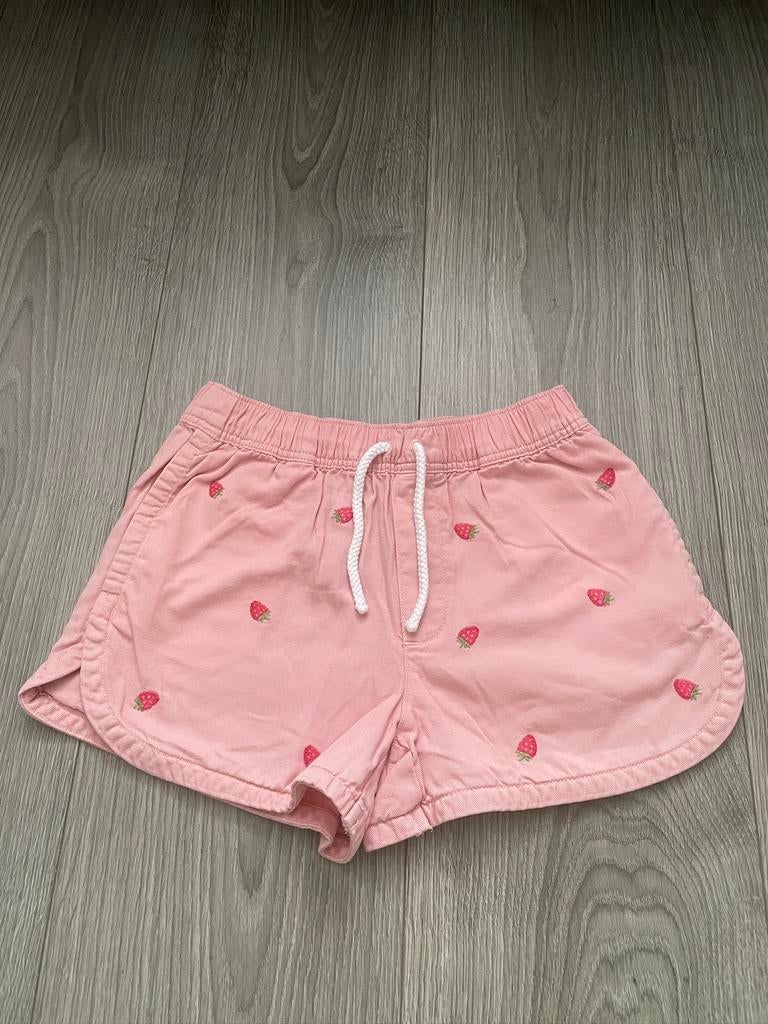 ralph lauren roze korte broek short aardbei print mt 116, Kinderen en Baby's, Kinderkleding | Maat 116, Ophalen of Verzenden, Zo goed als nieuw