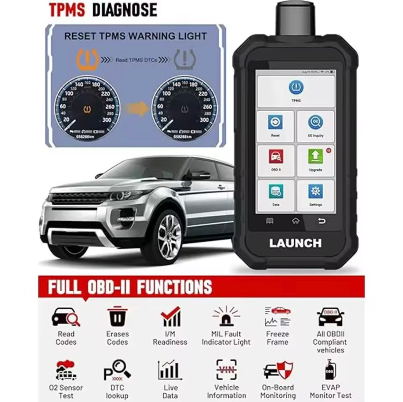 Launch X431 TPMS tool nieuwste uitvoering, Auto diversen, Ophalen of Verzenden