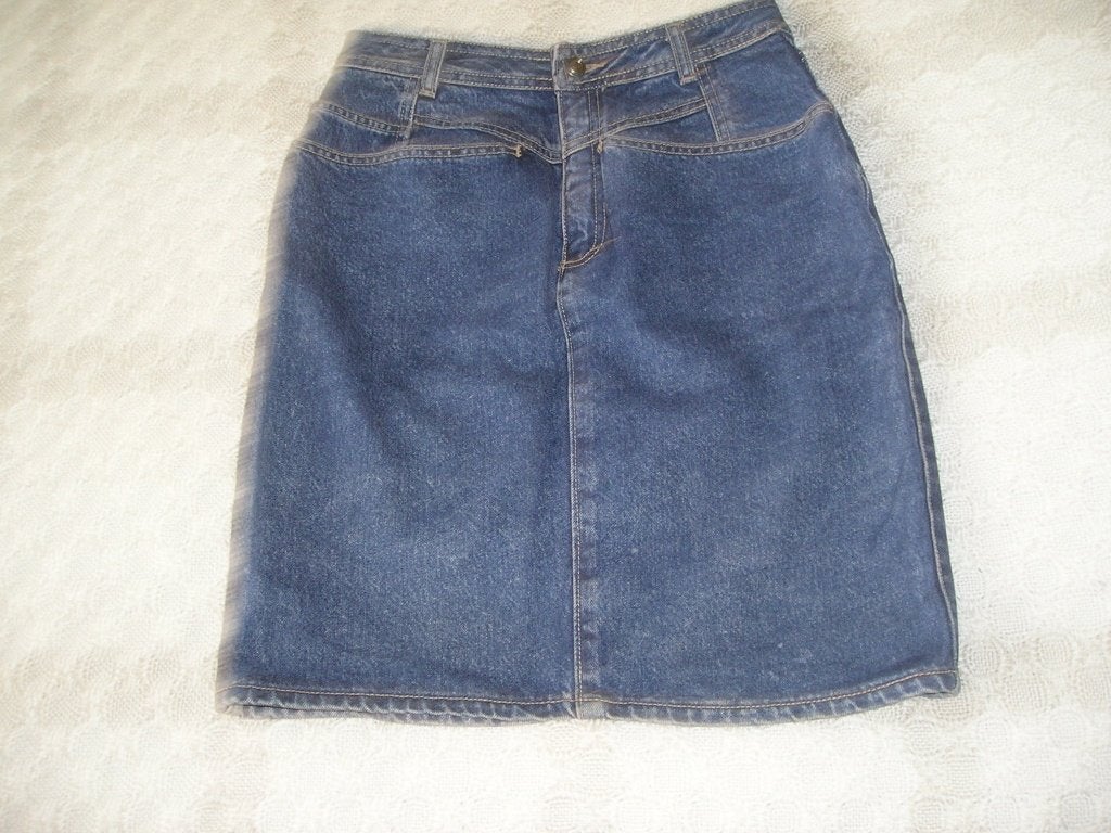 blauwe spijkerrok Esprit maat 38, Blauw, Zo goed als nieuw, Boven de knie, Esprit