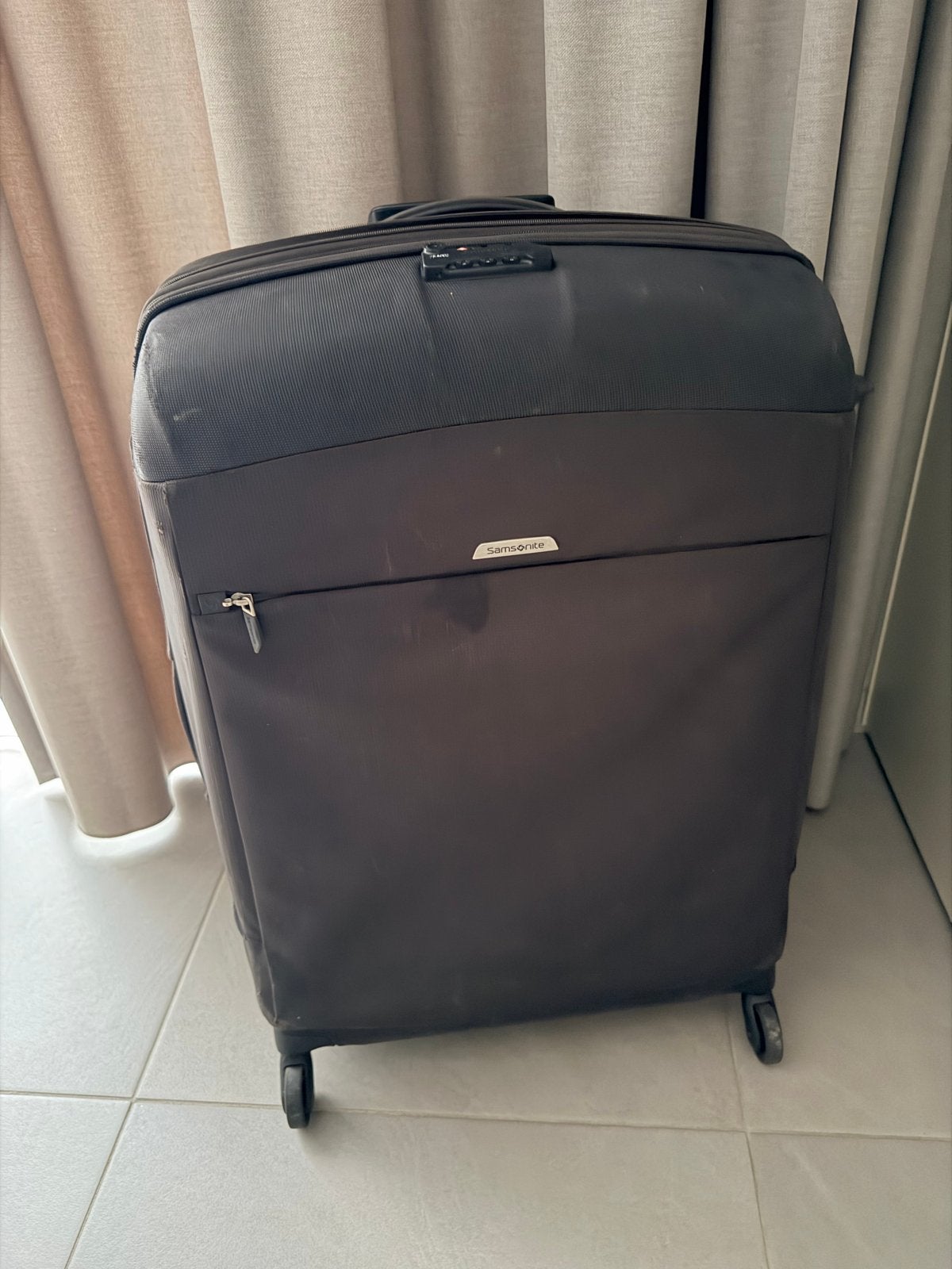 Samsonite koffer groot, Ophalen, Gebruikt, Hard kunststof, 45 tot 55 cm
