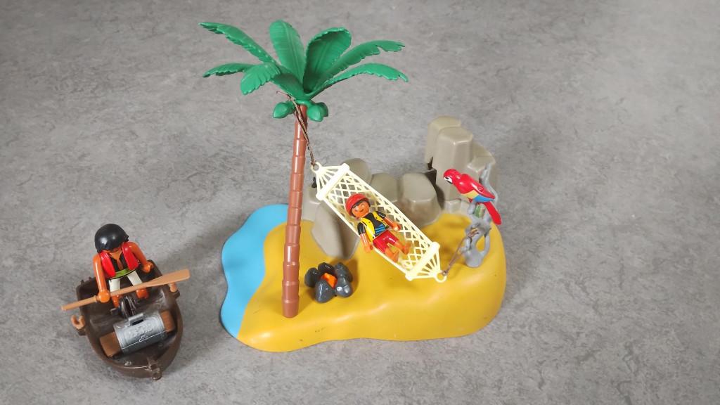 Playmobil priraten eiland - set 4139, Ophalen of Verzenden, Gebruikt