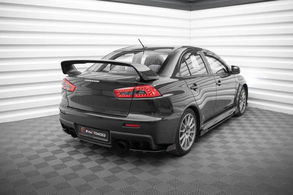 Race Voorlip sideskirt diffuser - Mitsubishi Evolution 10, Auto diversen, Tuning en Styling, Ophalen of Verzenden