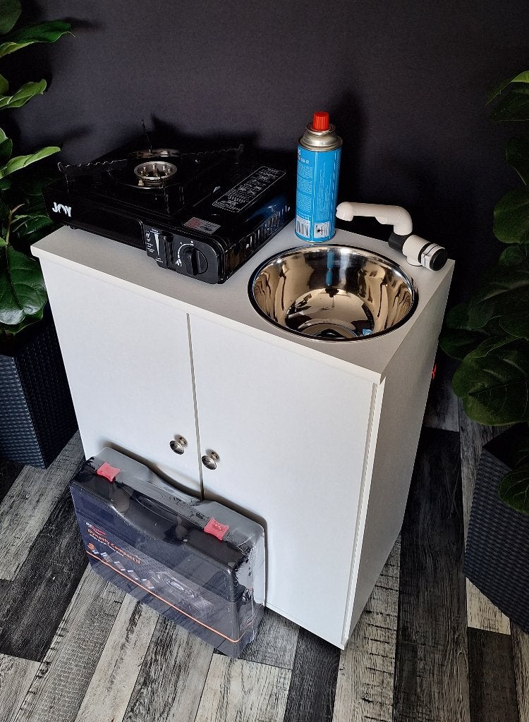 Camper keukenblokje Keukenblok keuken 70 cm hoog BOUWPAKKET, -, Verzenden, -, Nieuw