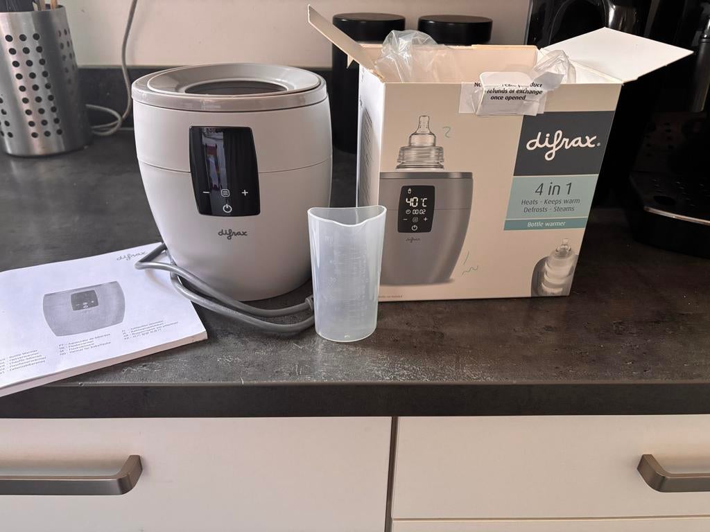Difrax flessenverwarmer 4 in 1, Ophalen, Nieuw, Flessen- of potjesverwarmer