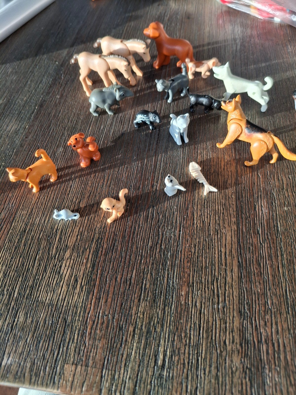 Dierenfiguren speelgoed - boerderij en wild, Ophalen of Verzenden, Zo goed als nieuw