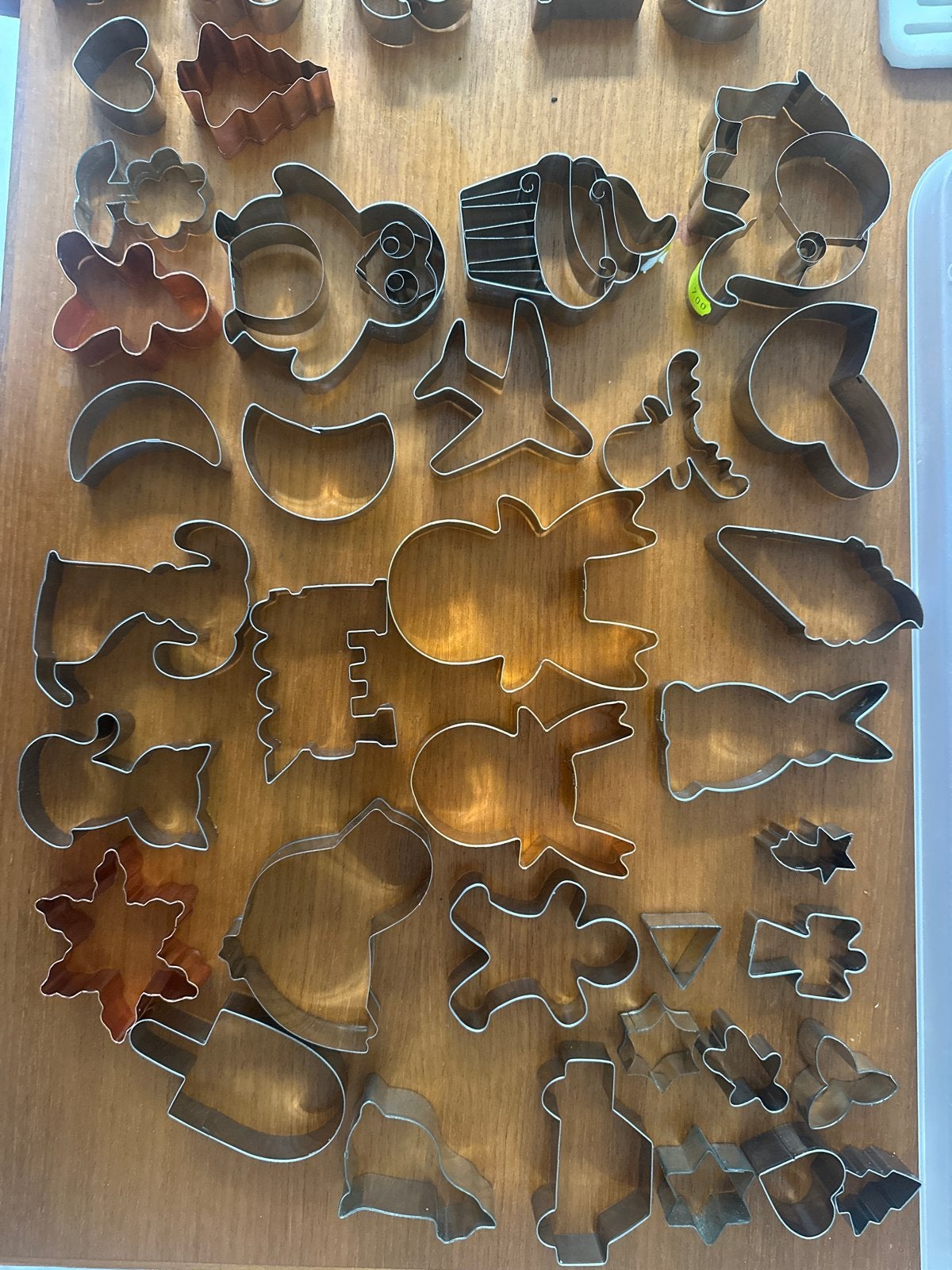 Diverse uitsteekvormpjes: Kerst, Dieren, Cijfers, Zilver, Ophalen of Verzenden, Metaal, Overige typen
