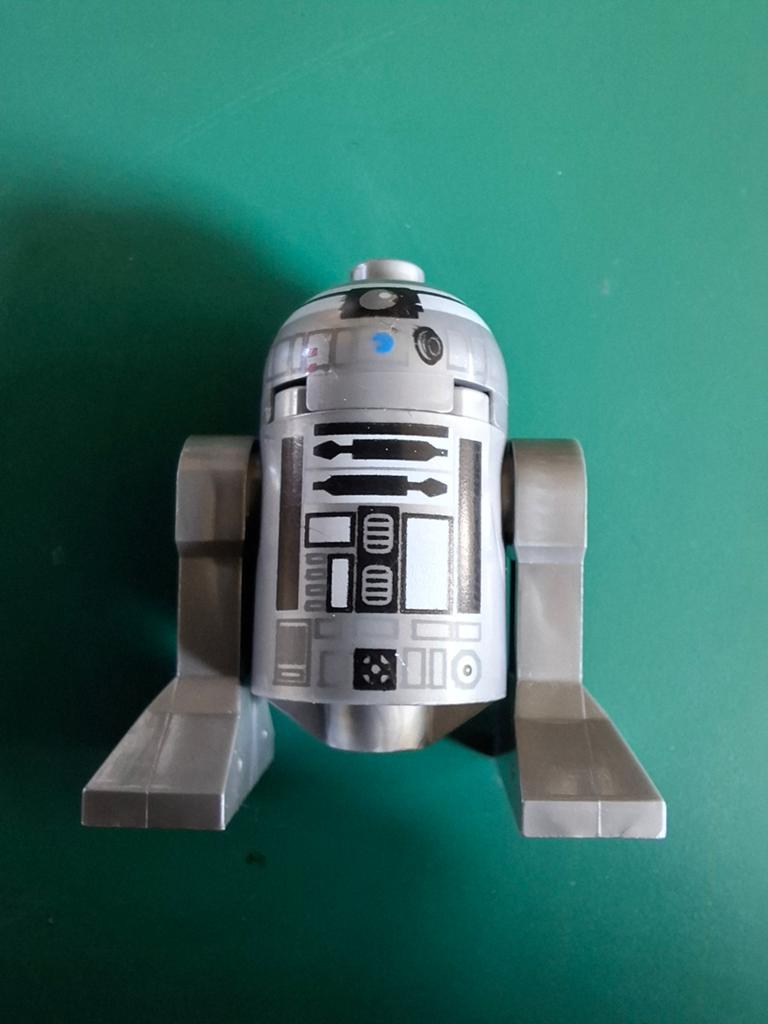 Lego Star Wars SW0303 Astromech Droid, R2-Q2 Small Red Dots, Star Wars, Ophalen of Verzenden, Zo goed als nieuw, Minifiguur