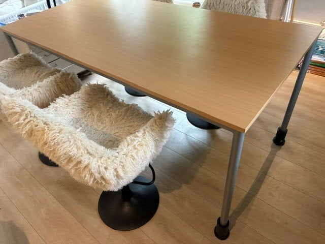 Tafel, Gebruikt, Vijf personen of meer, 150 tot 200 cm, Rechthoekig