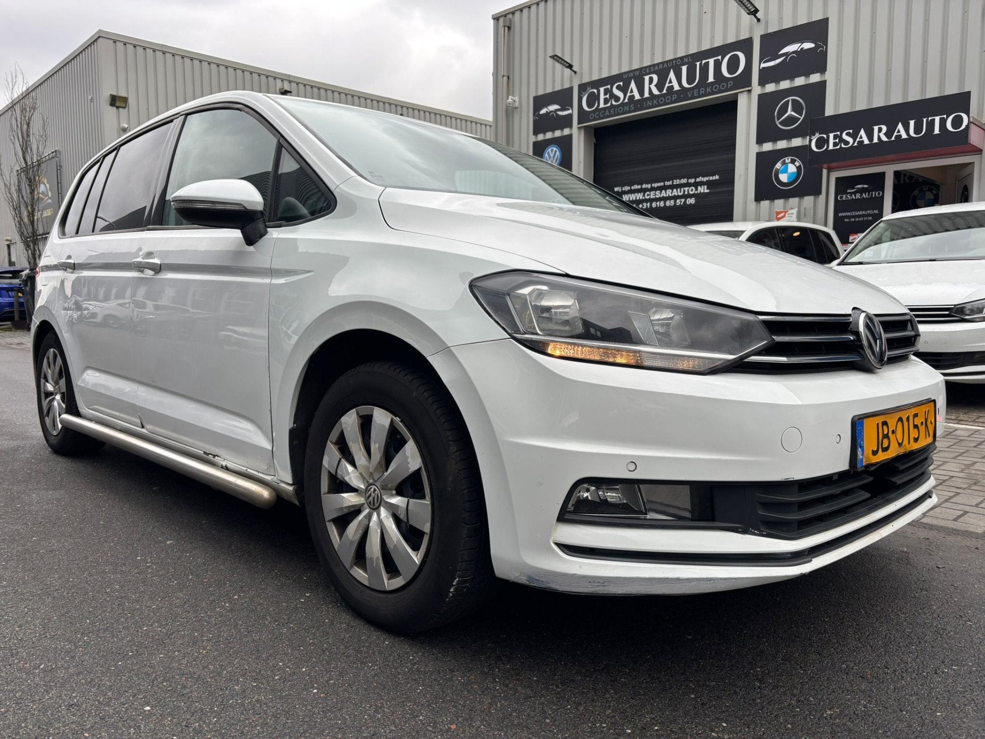 Volkswagen Touran 2.0 TDI SCR AUTOMAAT / 206 DKM / DEALER ON, Auto's, Dealer onderhouden, Stof, 4 cilinders, 150 pk