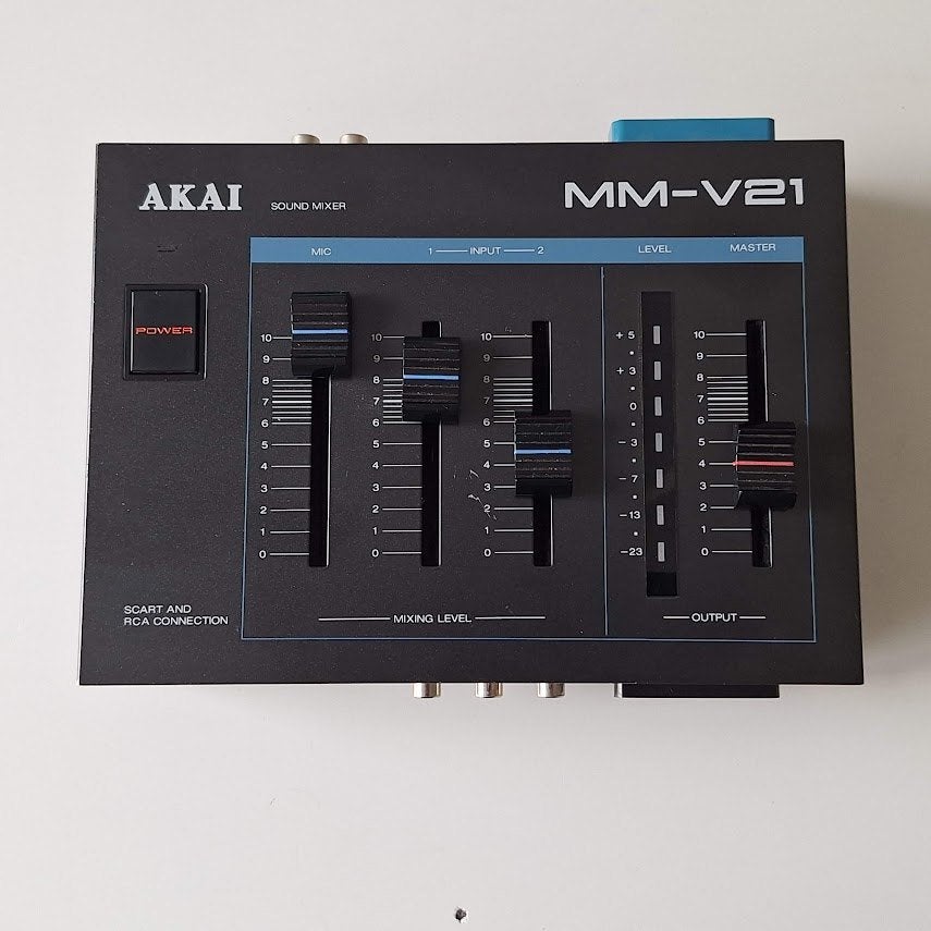 Akai MM-V21 Sound Mixer, Ophalen, Gebruikt, Minder dan 5 kanalen, Microfooningang