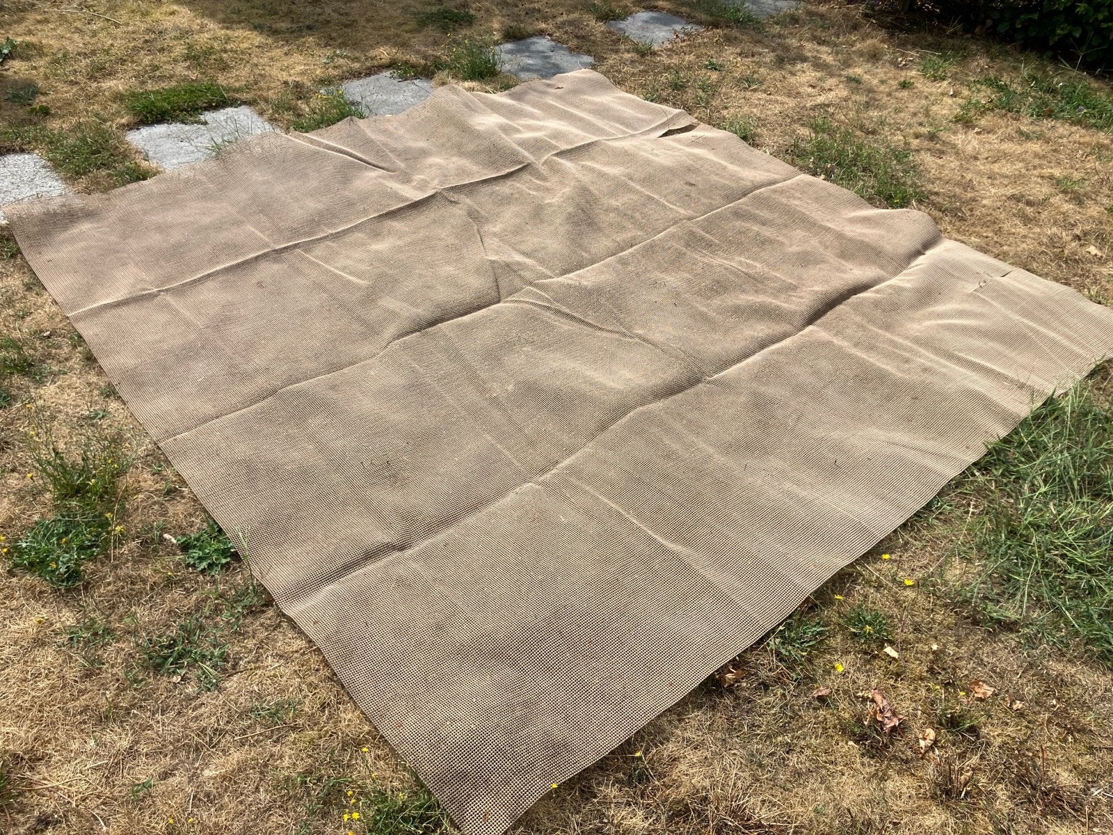 GRATIS: voortent doek 2,4 x 2,4 m, Caravans en Kamperen, Ophalen, Gebruikt