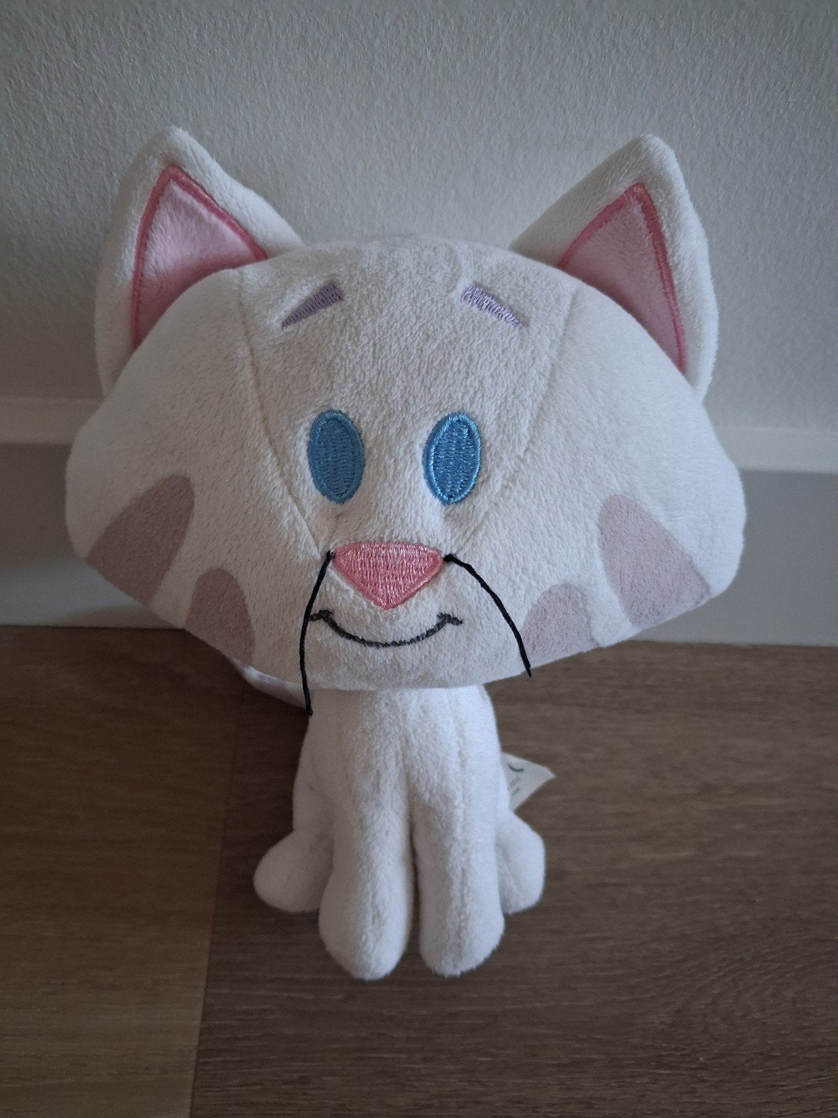 Knuffel Buurpoes van Woezel en Pip witte poes wit L1769, Kinderen en Baby's, Speelgoed | Knuffels en Pluche, Ophalen of Verzenden