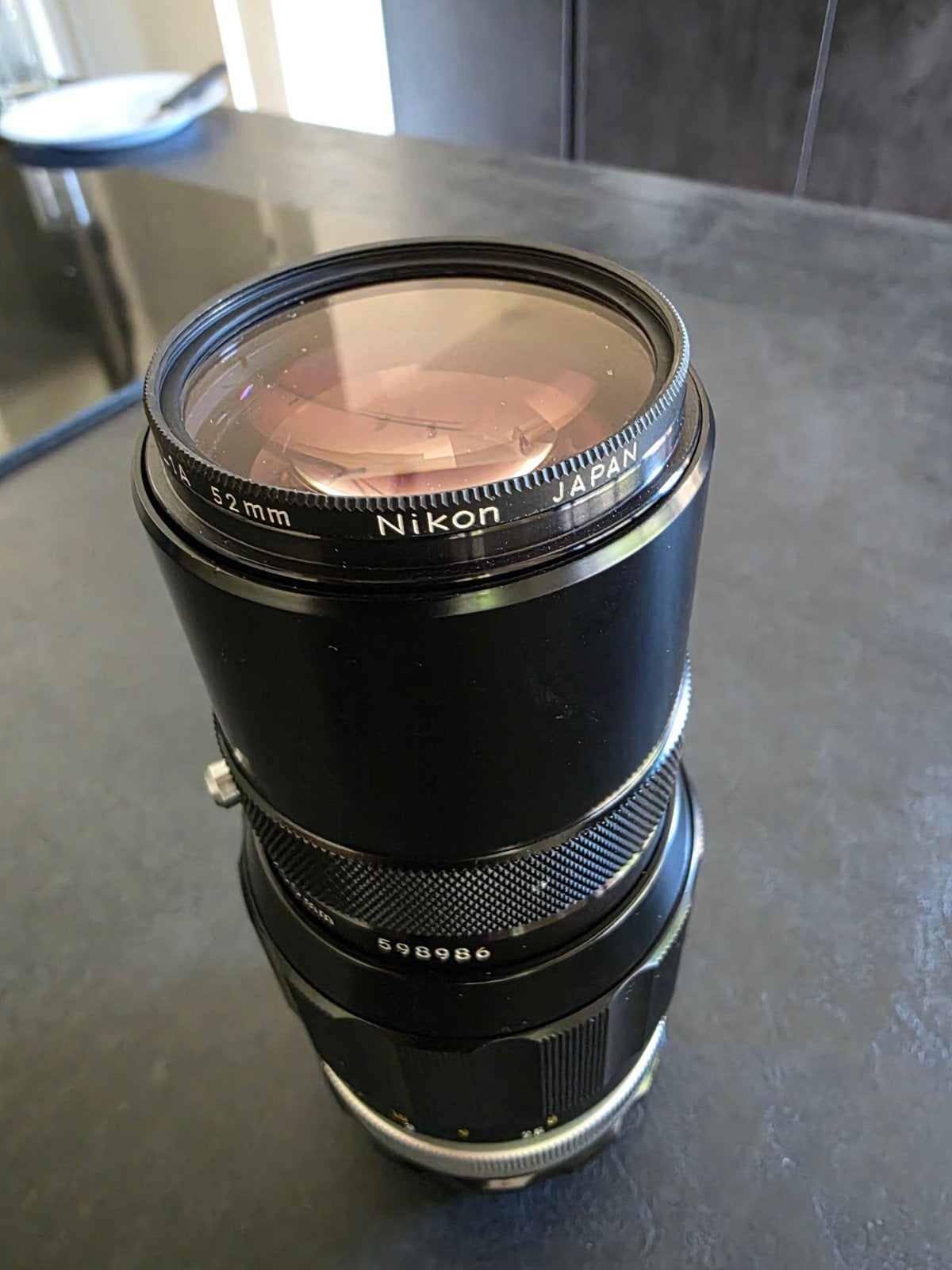 Nikon Nikkor-Q.C Auto 200mm f/4 Telelens, Audio, Tv en Foto, Fotografie | Lenzen en Objectieven, Ophalen, Telelens