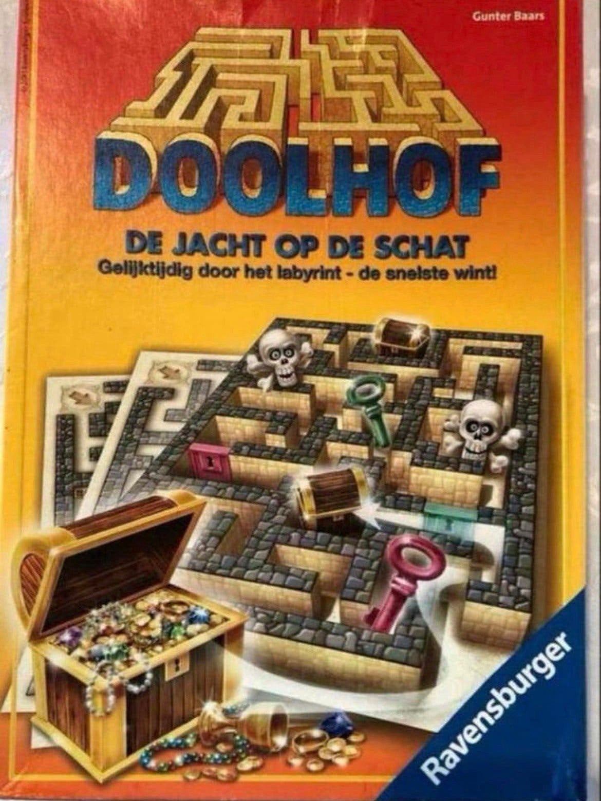 Ravensburger Doolhof op jacht naar de schat! In nieuwstaat, Ophalen of Verzenden, Zo goed als nieuw