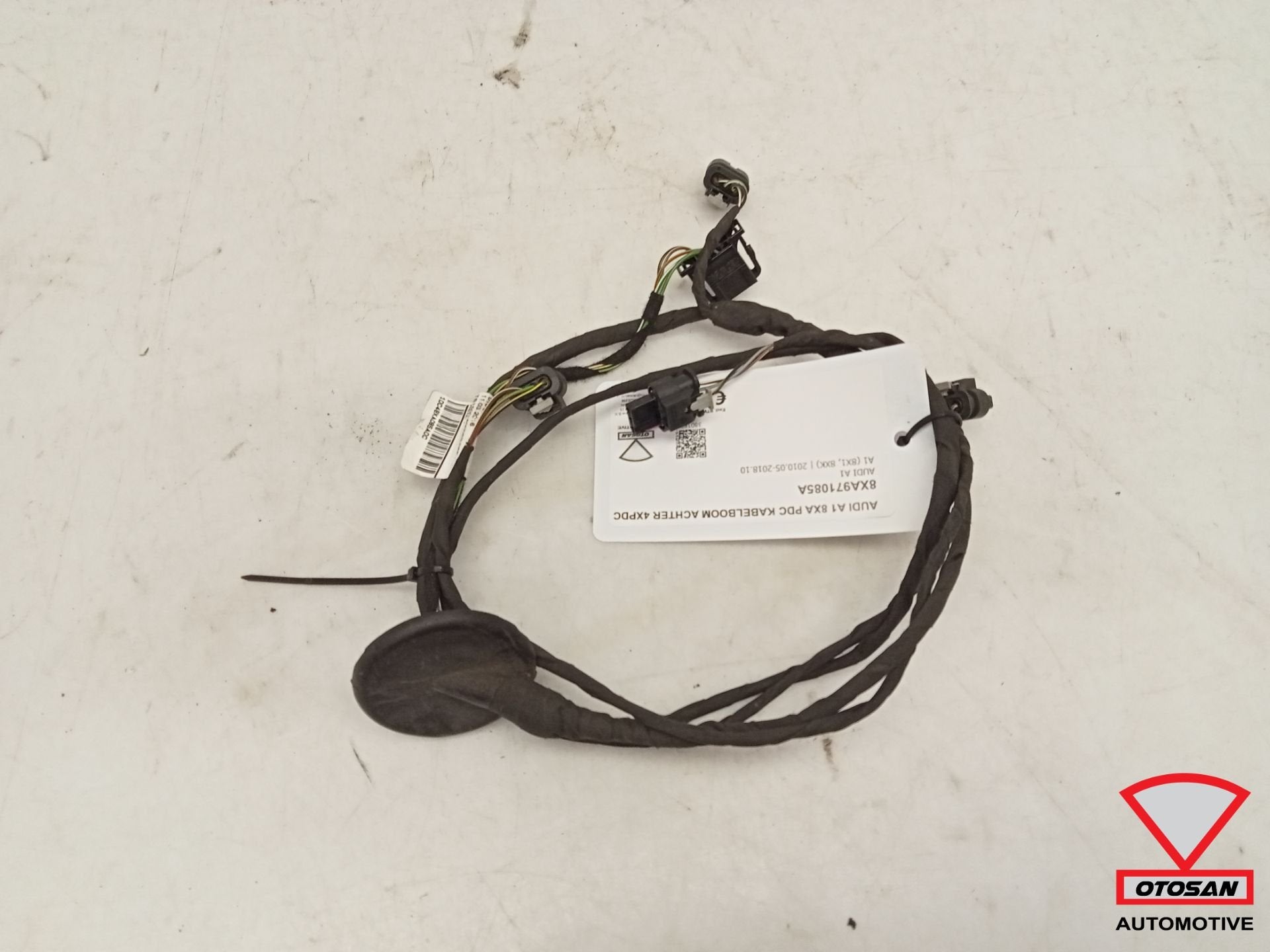 Audi A1 8XA PDC Kabelboom Achter 4xPDC 8XA971085A, Auto-onderdelen, Gebruikt, AUDI AG, Auto-Union-Strasse 1
85045  Ingolstadt, DE