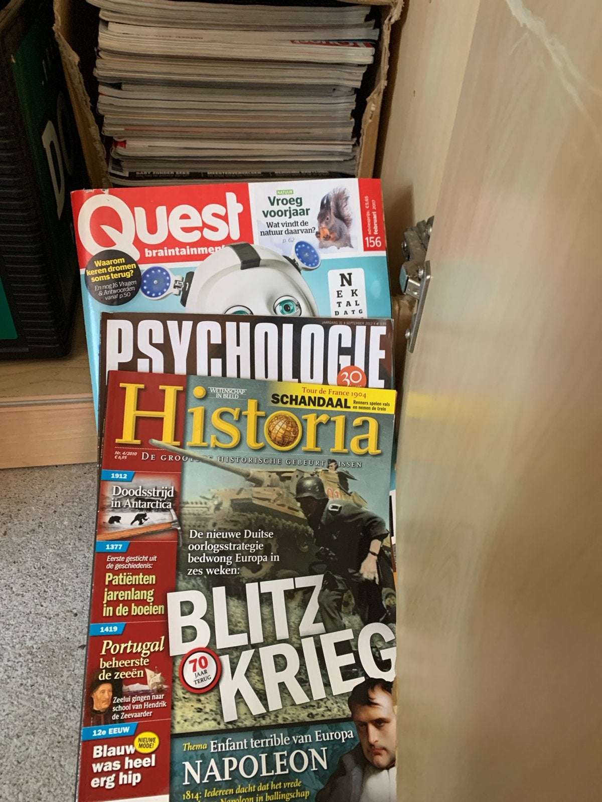 Doos vol Quest, Psychologie, Historia, etc., Ophalen, Gelezen, Wetenschap en Natuur