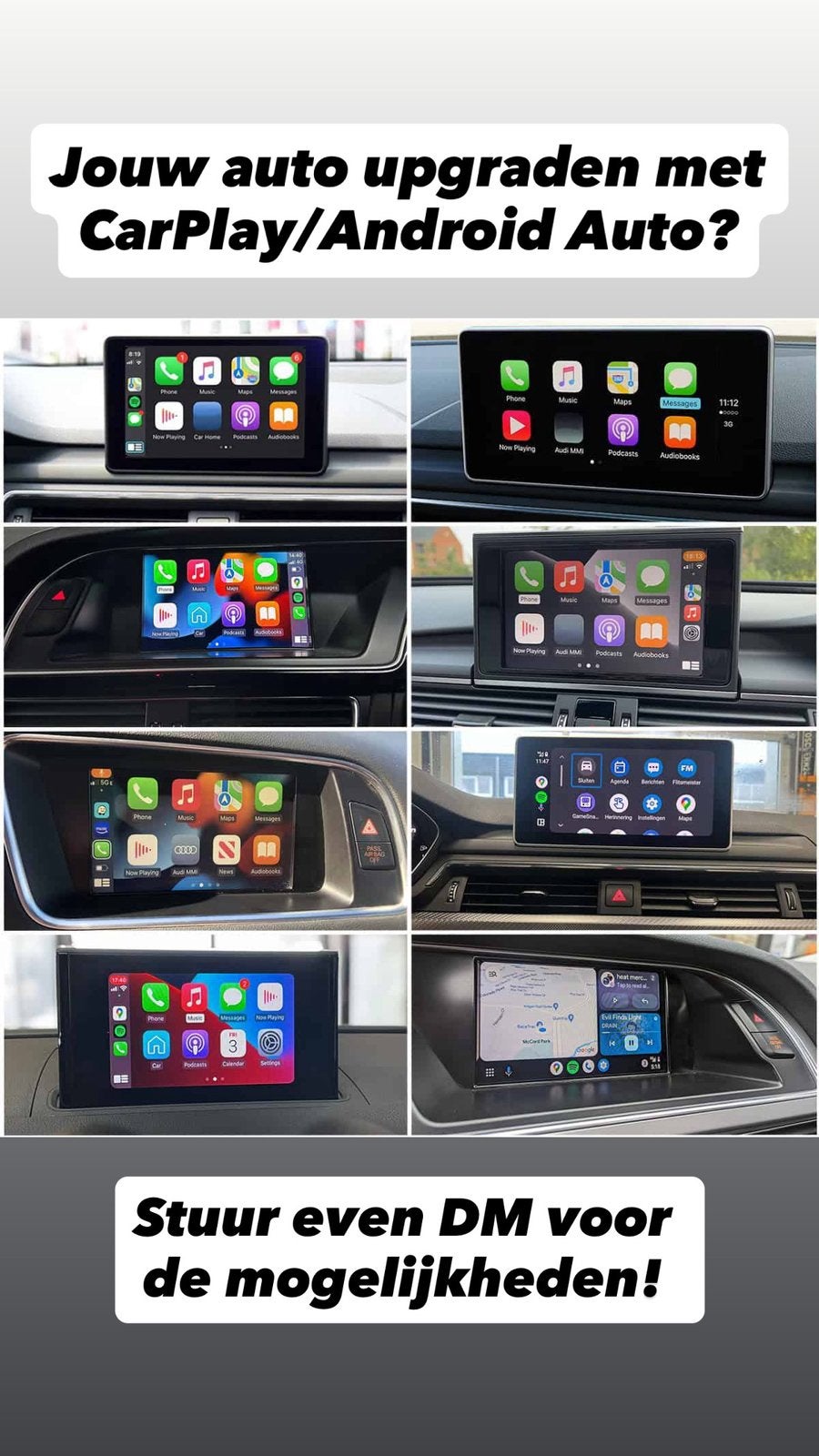 Inbouwen Apple Carplay / Android auto alle merken!, Ophalen, Zo goed als nieuw