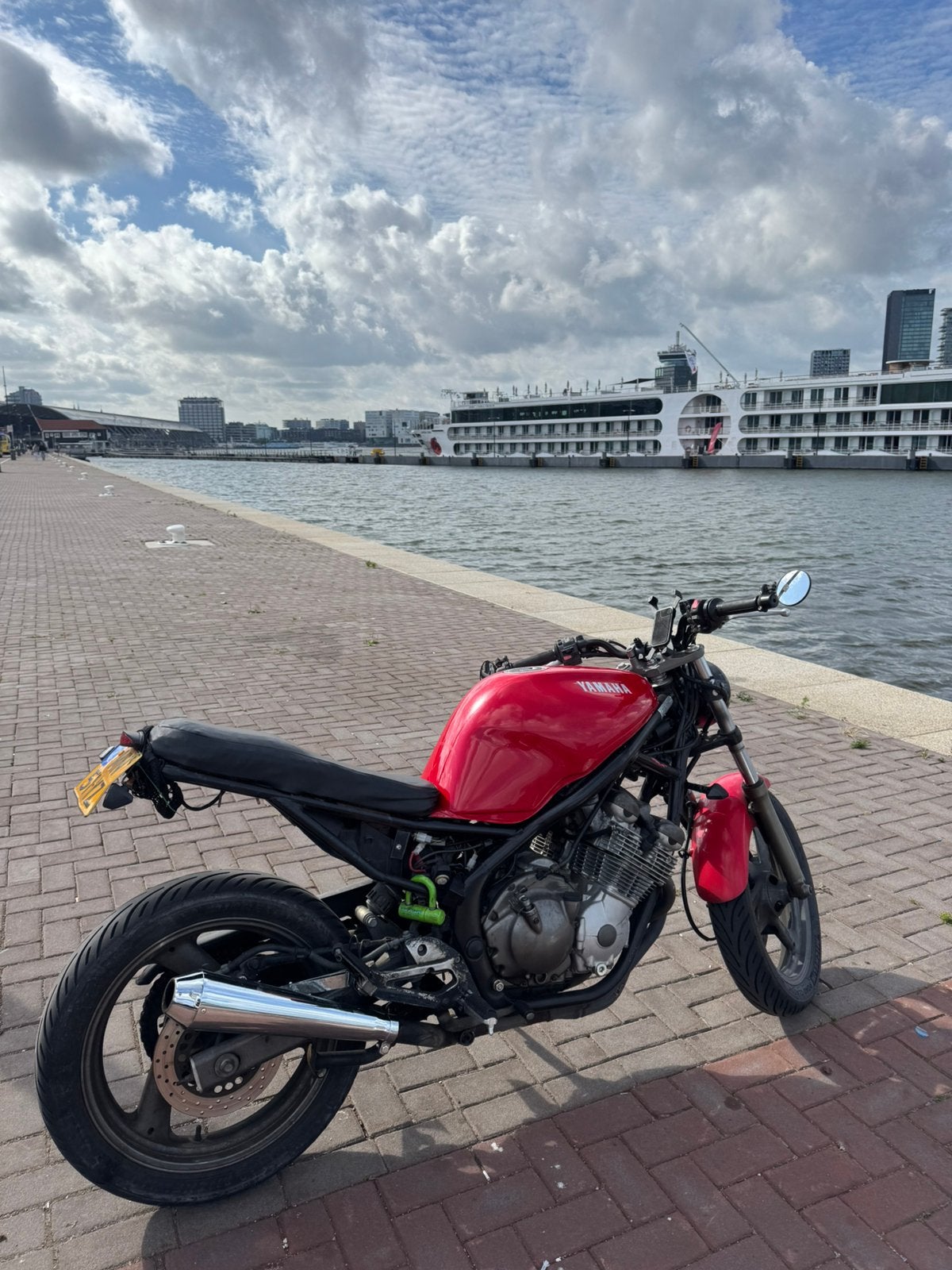 A2 Yamaha XJ600S Cafe Racer, 4 cilinders, Gebruikt, Particulier, Minimaal motorrijbewijs A2