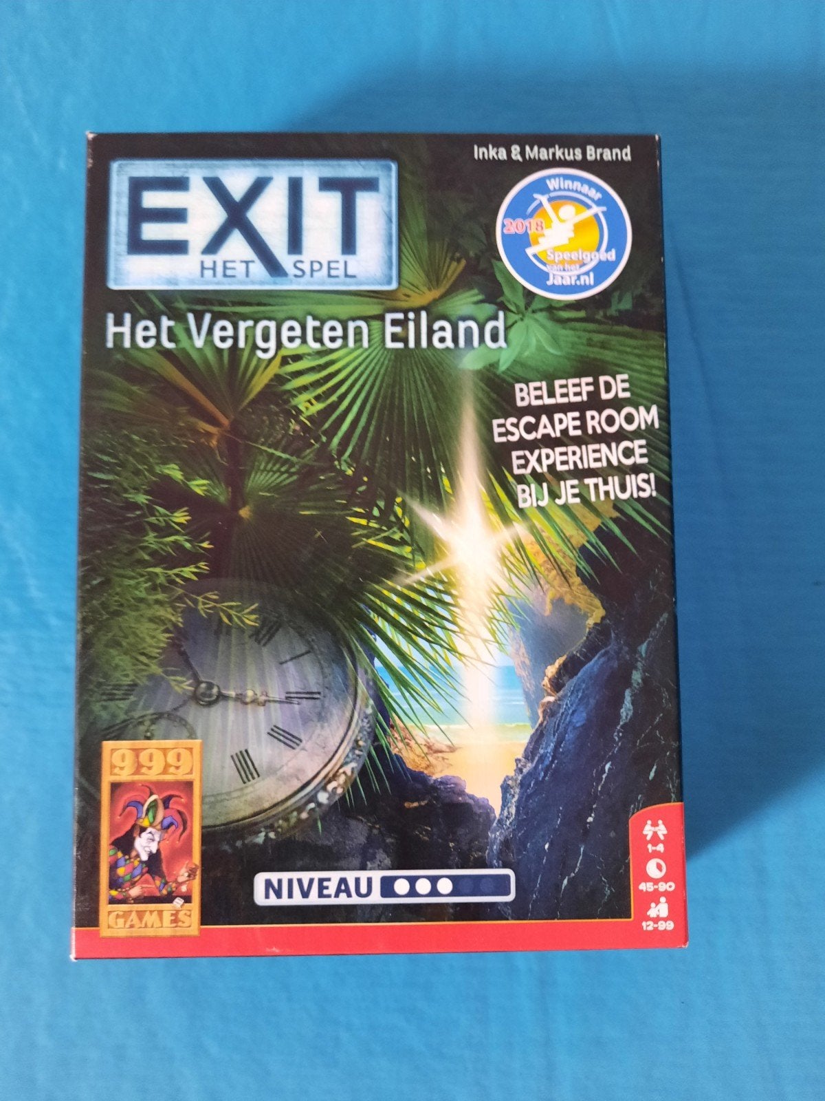 Exit Het Spel: Het Vergeten Eiland - Escape Room Experience, Een of twee spelers, Ophalen, Nieuw, 999 Games