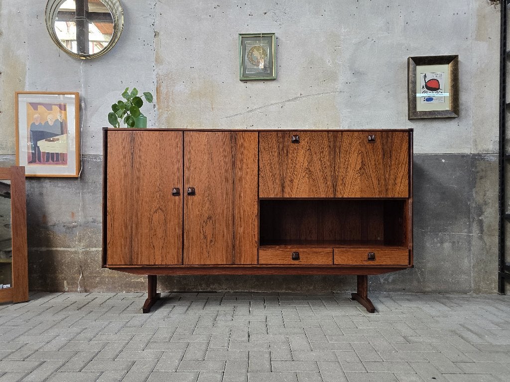 Mid Century Design Palissander Dressoir | Vintage Bar Kast