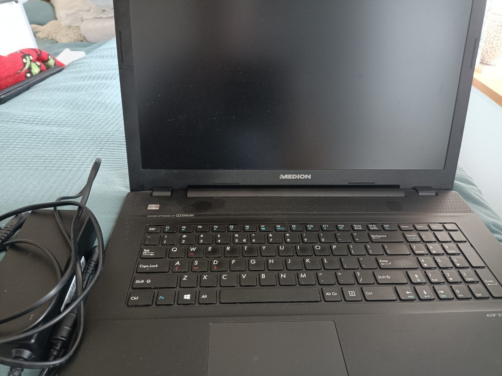 Medion Erazer P7643 Gaming Laptop -  gestopt zonder hdd, Computers en Software, 2 tot 3 Ghz, Qwerty, Medion, Ophalen of Verzenden