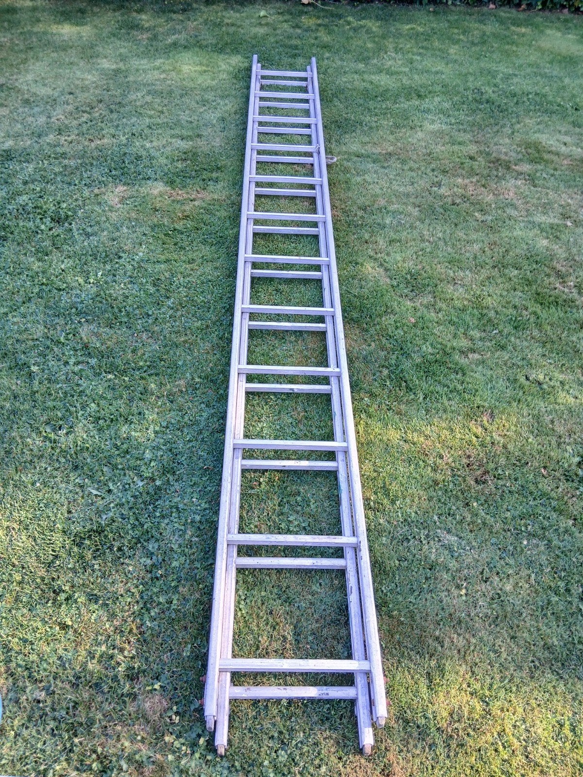 Uitschuifbare ladder - Meer dan 4 meter, Ophalen, Gebruikt, Ladder, Opvouwbaar of Inschuifbaar