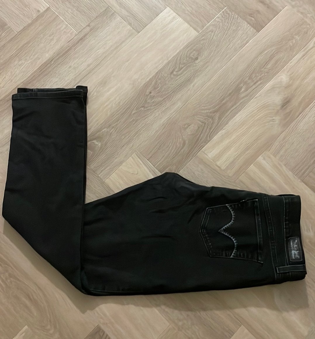Levi's 505 Straight Leg Jeans Zwart W30/W32, Ophalen of Verzenden, Zo goed als nieuw, Zwart, W30 - W32 (confectie 38/40)