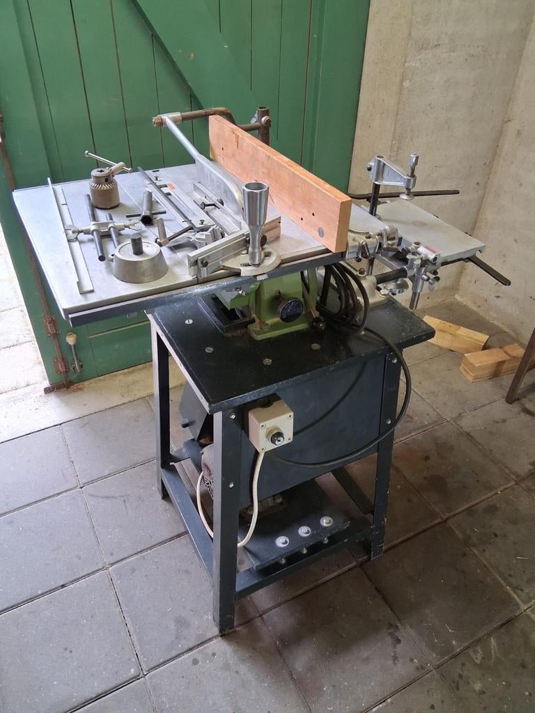 Inca zaagtafel met freesinrichting, Ophalen, Gebruikt, Inca