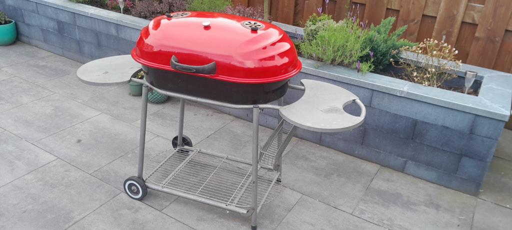 Grote BBQ, op kolen, Ophalen of Verzenden, Gebruikt