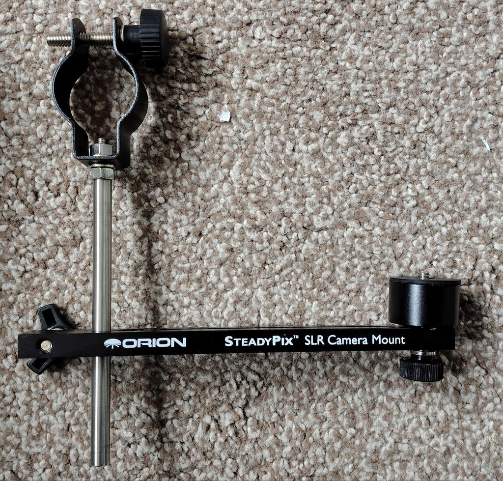 Orion SteadyPix SLR camera mount (#5228), Ophalen of Verzenden, Zo goed als nieuw, Minder dan 80 mm, Lenzentelescoop (refractor)