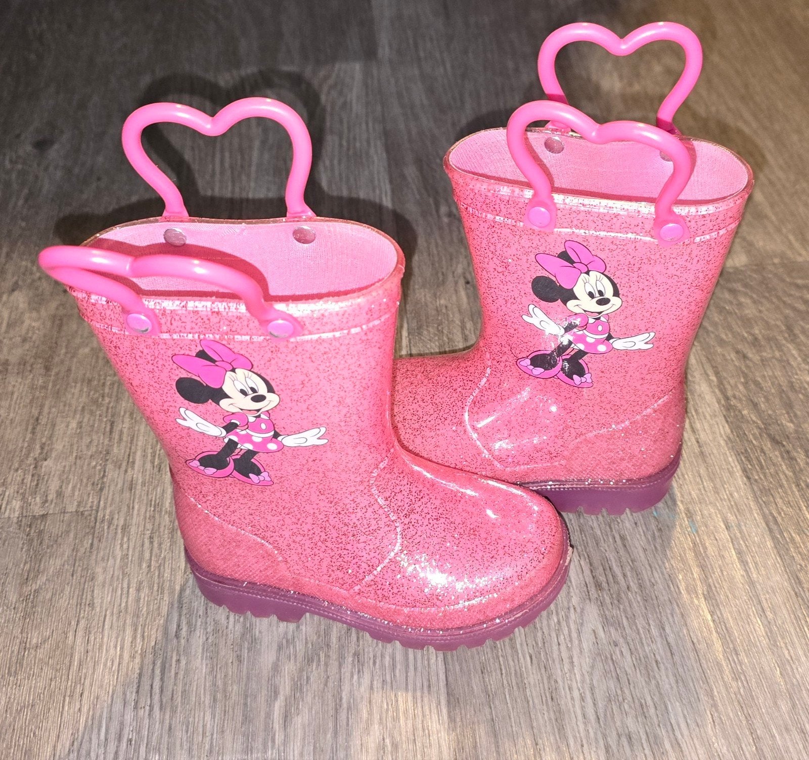 Minnie regenlaarzen met licht, Ophalen, Gebruikt, Meisje, Laarsjes