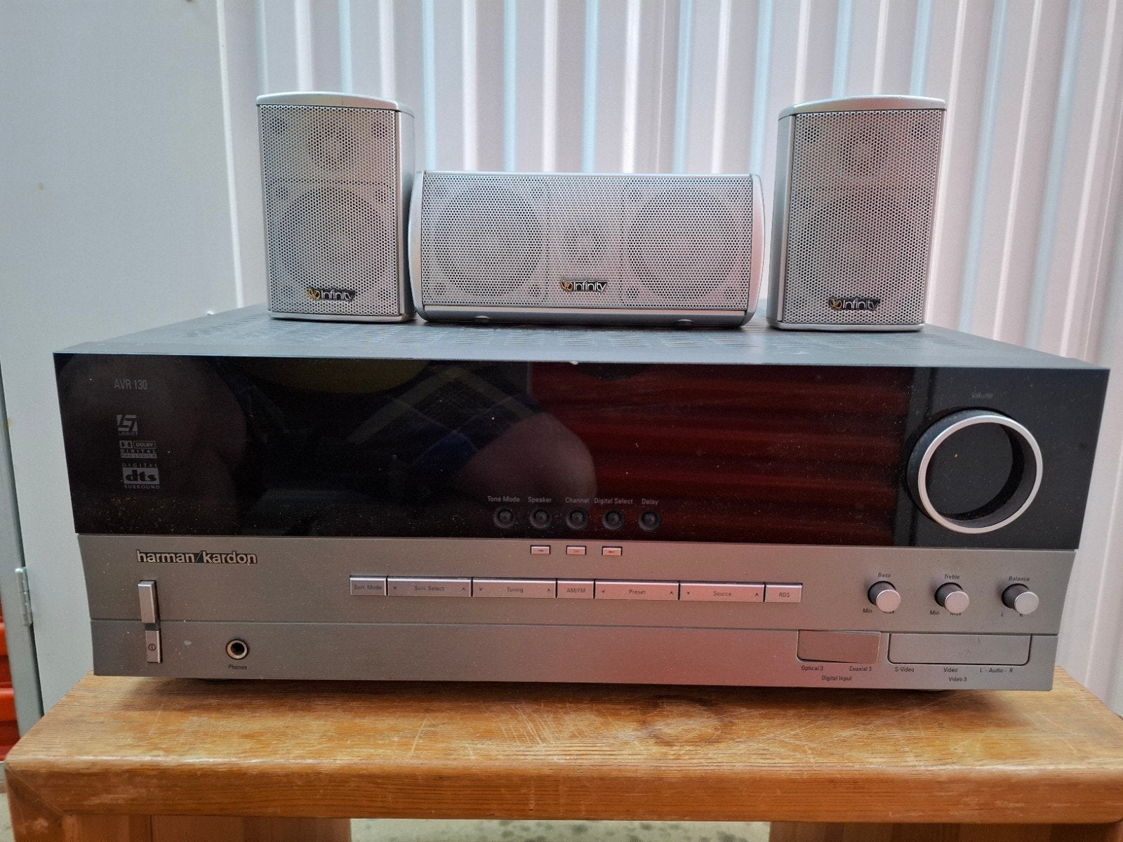 Harman Kardon Receiver met Infinity speakers, Gebruikt, Losse componenten, Speakers, Ophalen