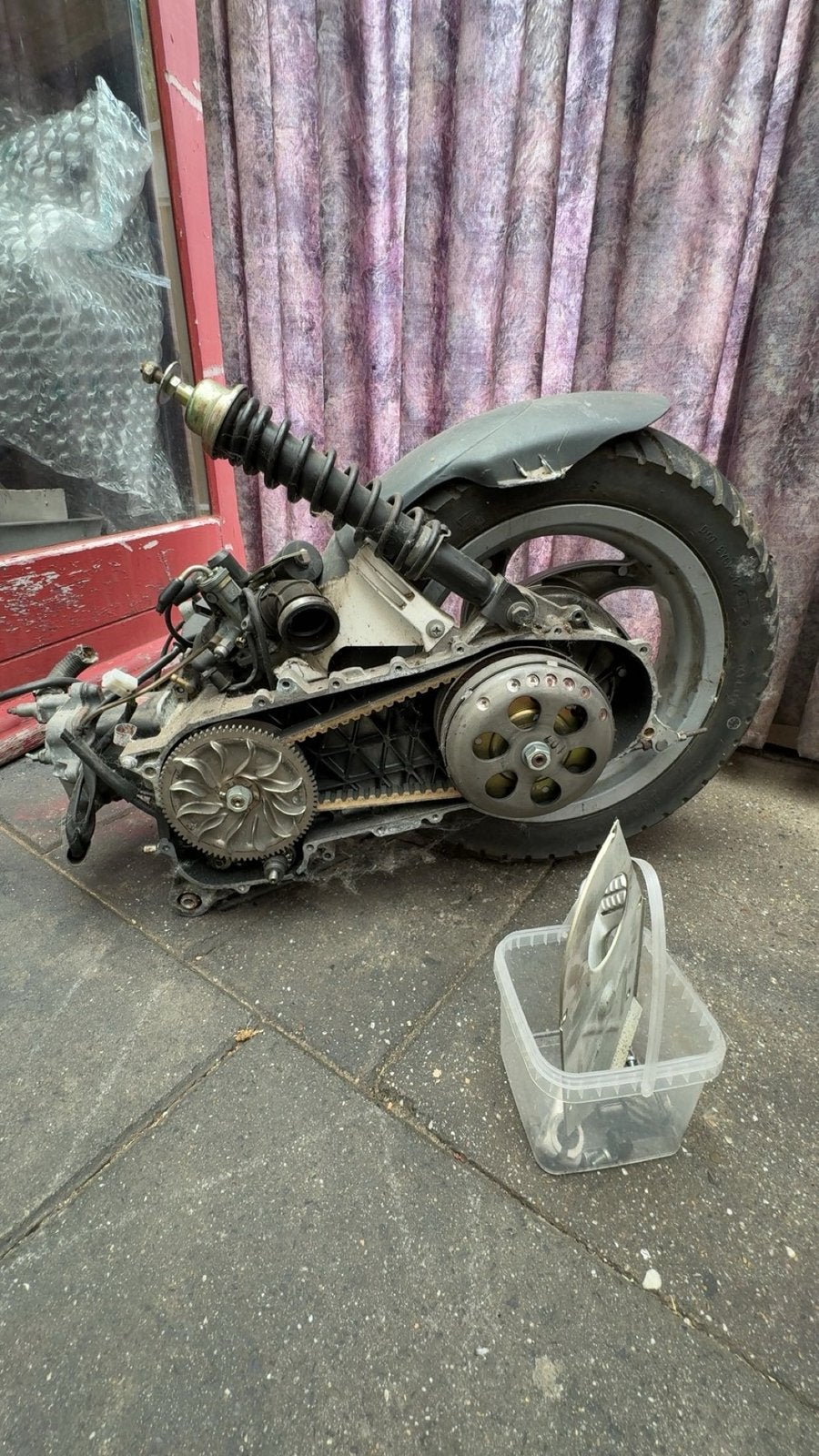 Gilera Runner M07 LC 125cc Motorblok Compleet | Werkend, Ophalen, Zo goed als nieuw, Blok