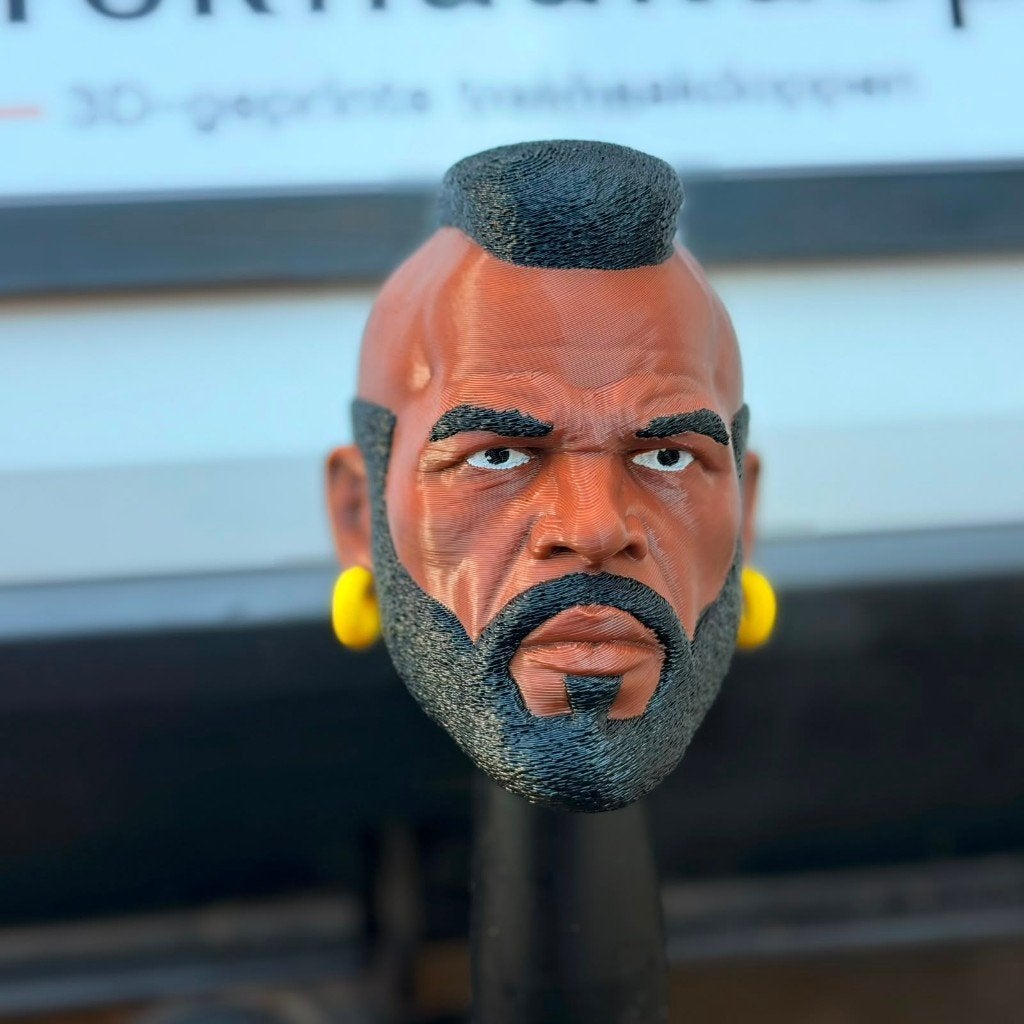 The A-Team B.A. Baracus Mr. T – 3D-geprinte trekhaakdop, Ophalen of Verzenden, Nieuw