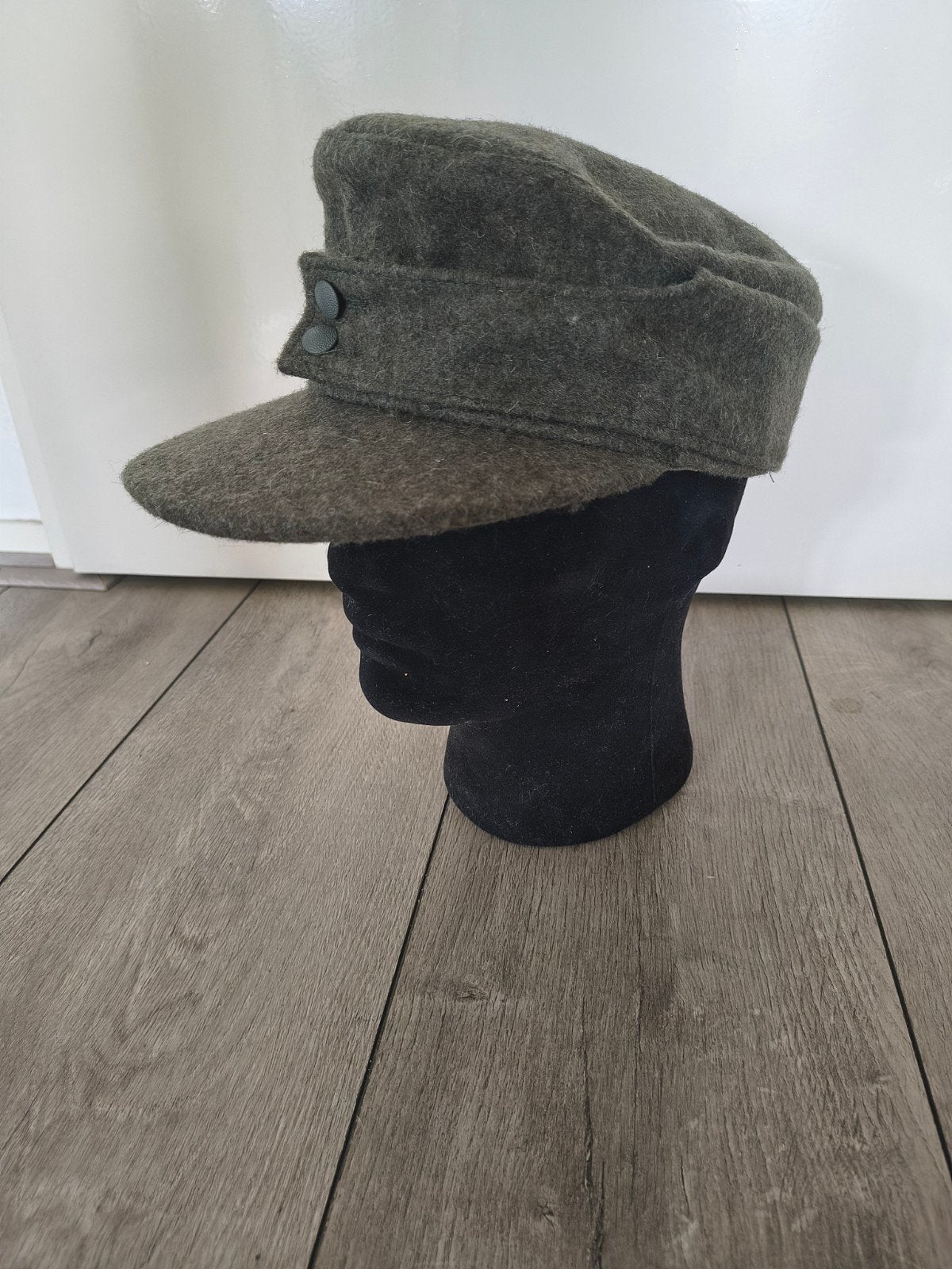 Replica M43 veldpet, Ophalen of Verzenden, Landmacht, Duitsland, Kleding of Schoenen