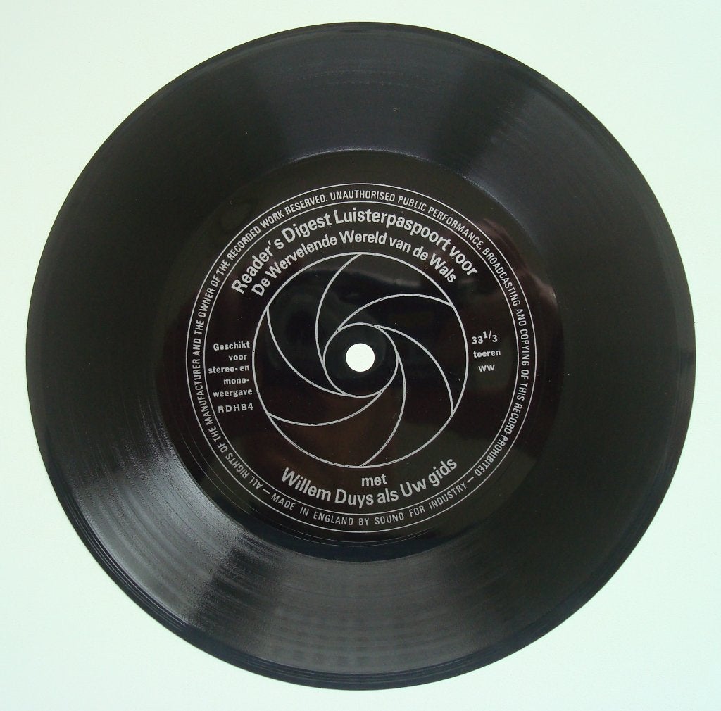 Reader's Digest - Willem Duys - flexidisc, Ophalen, Zo goed als nieuw, 7 inch, Klassiek