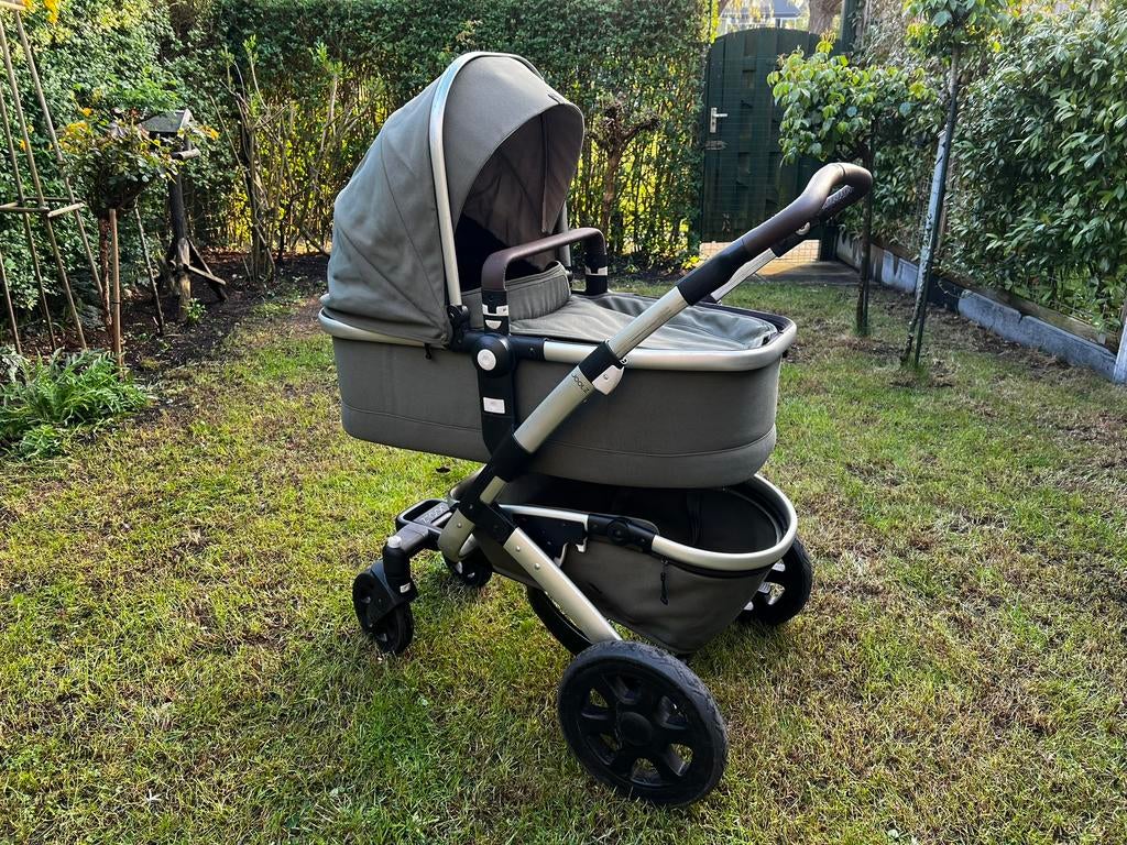 Joolz Geo2 | Marvellous Green, Gebruikt, Combiwagen, Verstelbare duwstang, Ophalen