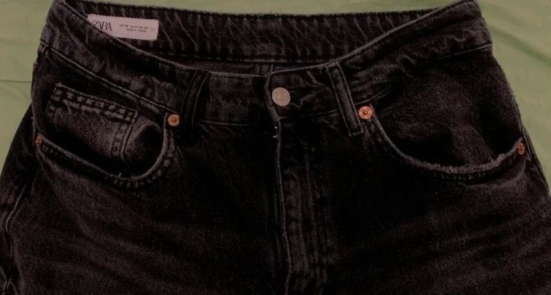 Zara Zwarte Jeans - Maat W28/EUR 36, Ophalen of Verzenden, Zo goed als nieuw, Zwart, W28 - W29 (confectie 36)