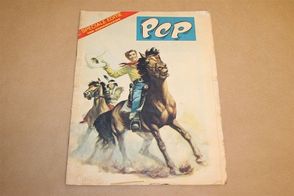 Pep - Speciale editie ter kennismaking - Circa 1965 !!, Eén stripboek, Ophalen of Verzenden, Gelezen