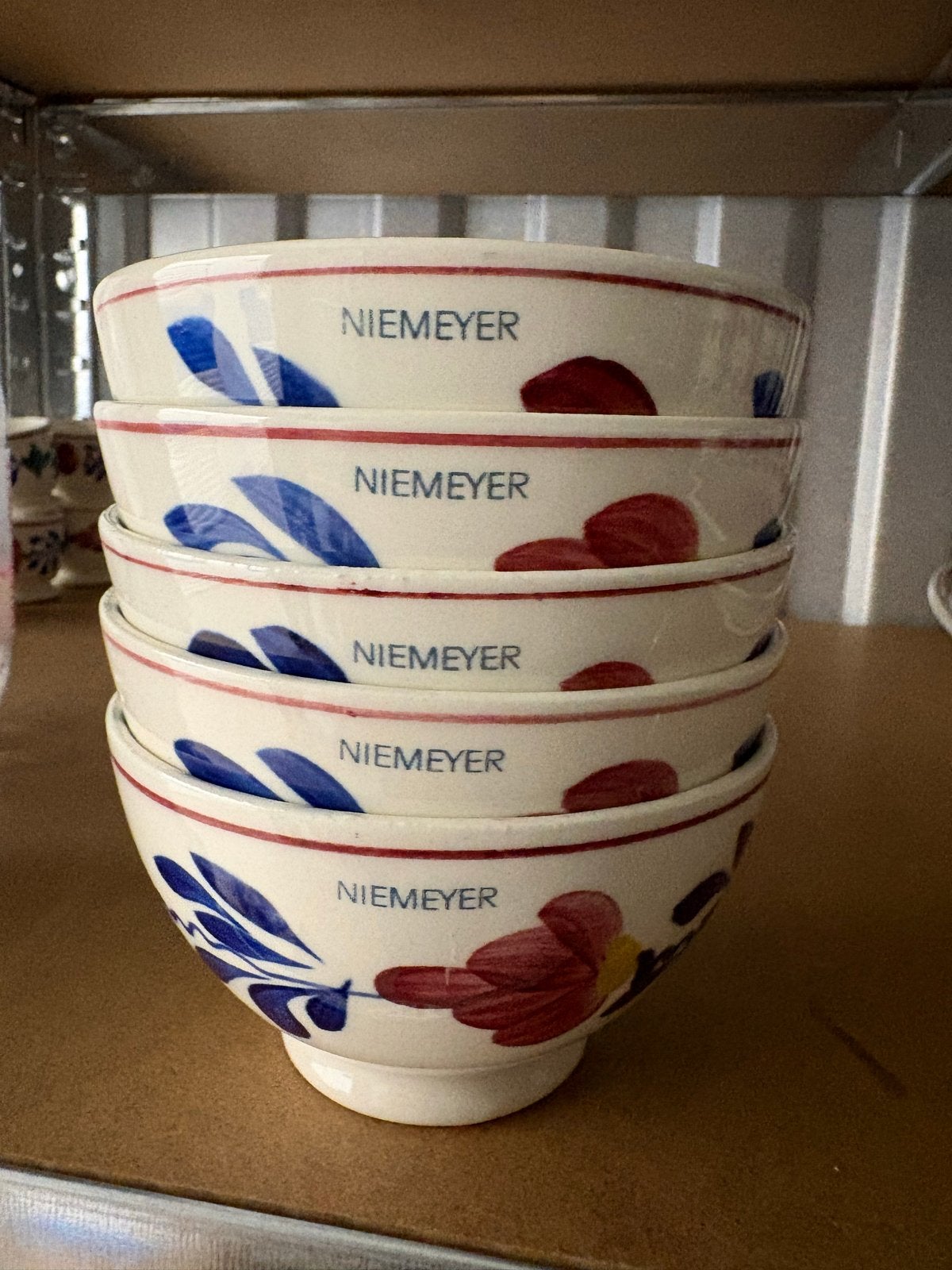 Niemeyer Royal Sphinx Maastricht Boerenbont Kommen Set, Antiek en Kunst, Ophalen of Verzenden