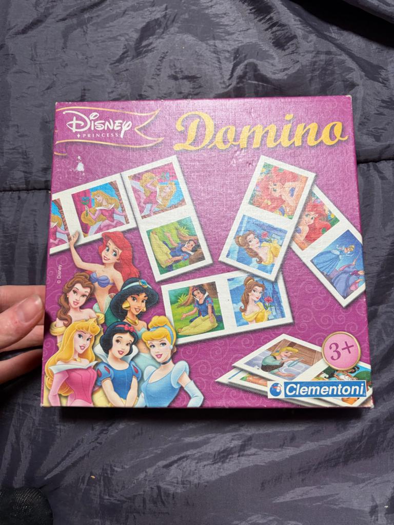 Disney Prinsessen Domino - Clementoni, Ophalen of Verzenden, Zo goed als nieuw