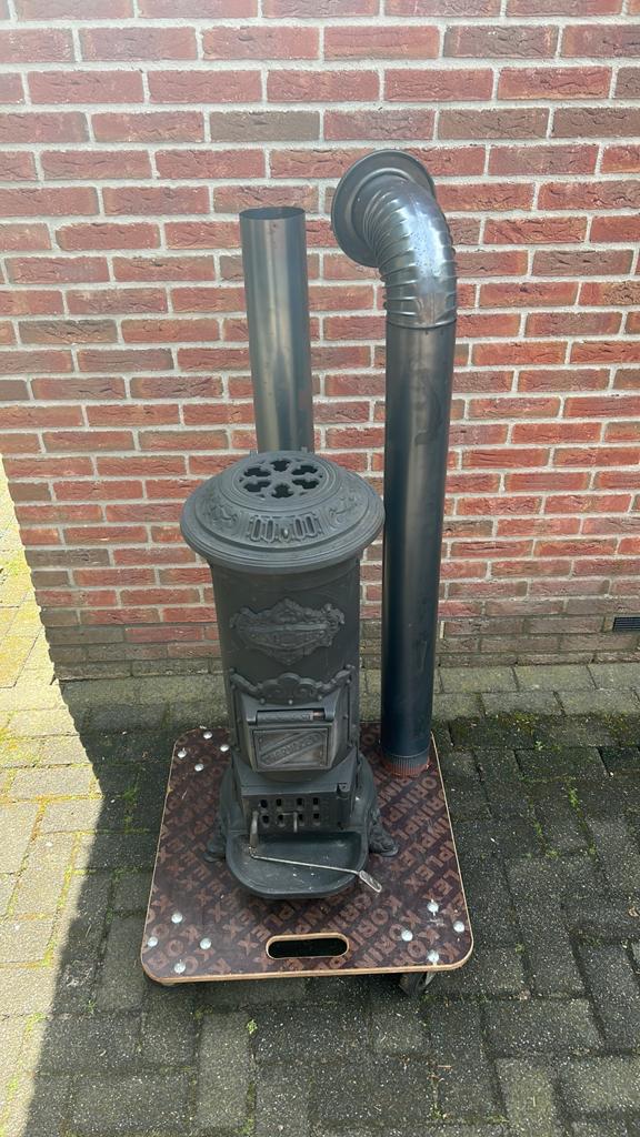 Houtkachel. merk;  Thermocet, Huis en Inrichting, Kachels, Ophalen, Gebruikt, Houtkachel, Vrijstaand