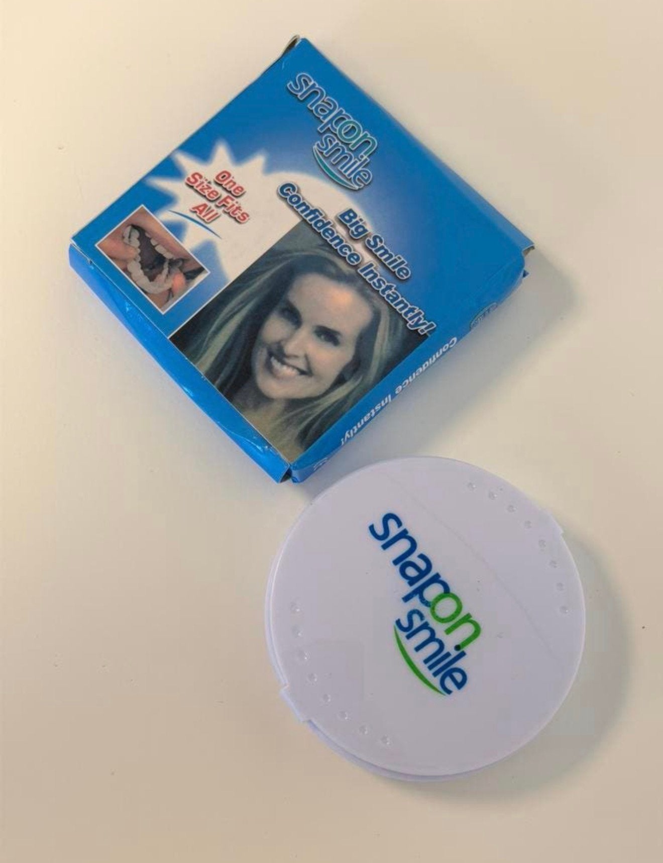 Snap-On Smile Gebitsprothese Wit Nieuw - witte kunst tanden, Overige typen, Nieuw, Ophalen of Verzenden, H