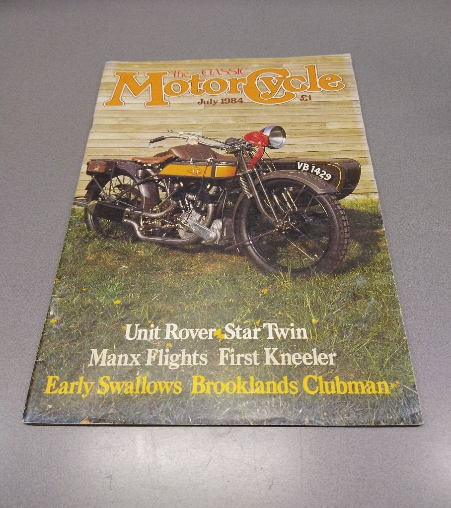 The Classic Motorcycle juli 1984, Boeken, Verzenden, Gelezen