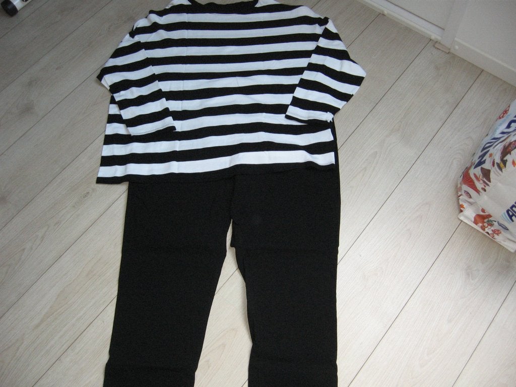 Leuke nw set broek + trui samen €25,00 52 54 CiSO bonprix ., Kleding | Dames, Grote Maten, Ophalen of Verzenden, Nieuw, Zwart