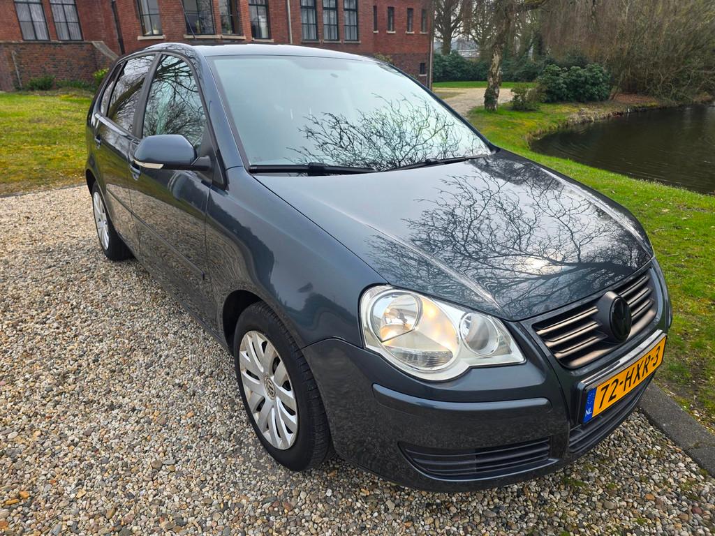 Volkswagen Polo 1.4-16V Optive AIRCO *apk:03-2027*, Voorwielaandrijving, Gebruikt, 4 cilinders, Blauw