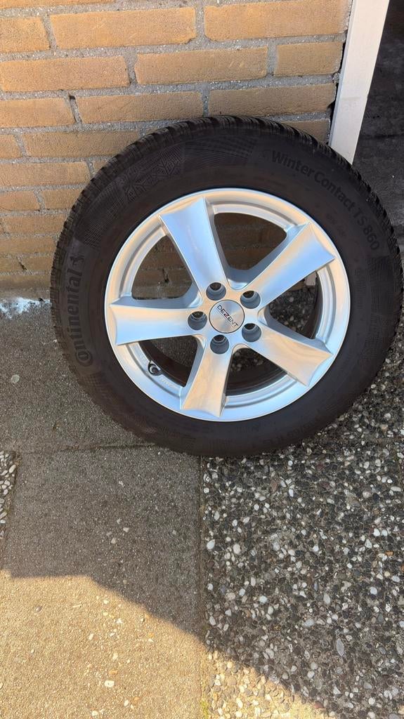 Winterbanden op velg voor Toyota Yaris, Ophalen