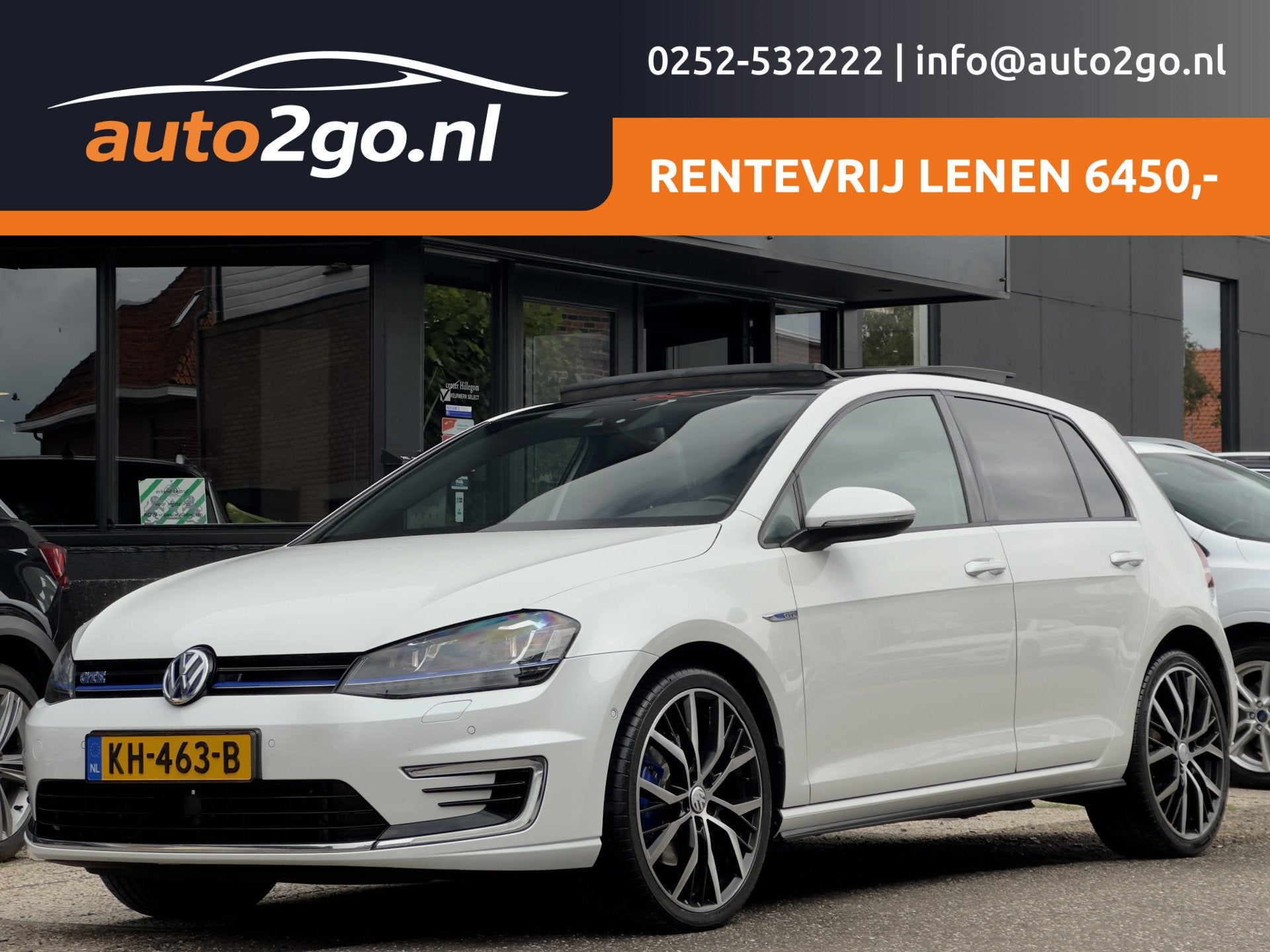 Volkswagen Golf 1.4 TSI GTE AUT6 PANODAK LEDER NAVI CAMERA P, Gebruikt, Euro 6, 4 cilinders, 150 pk