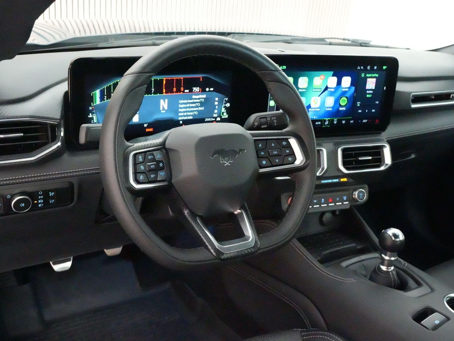 Ford Mustang GT 5.0 487PK |1e eigenaar|handgeschakeld|B&O|st, Auto's, Achterwielaandrijving, Gebruikt, Leder, Bedrijf