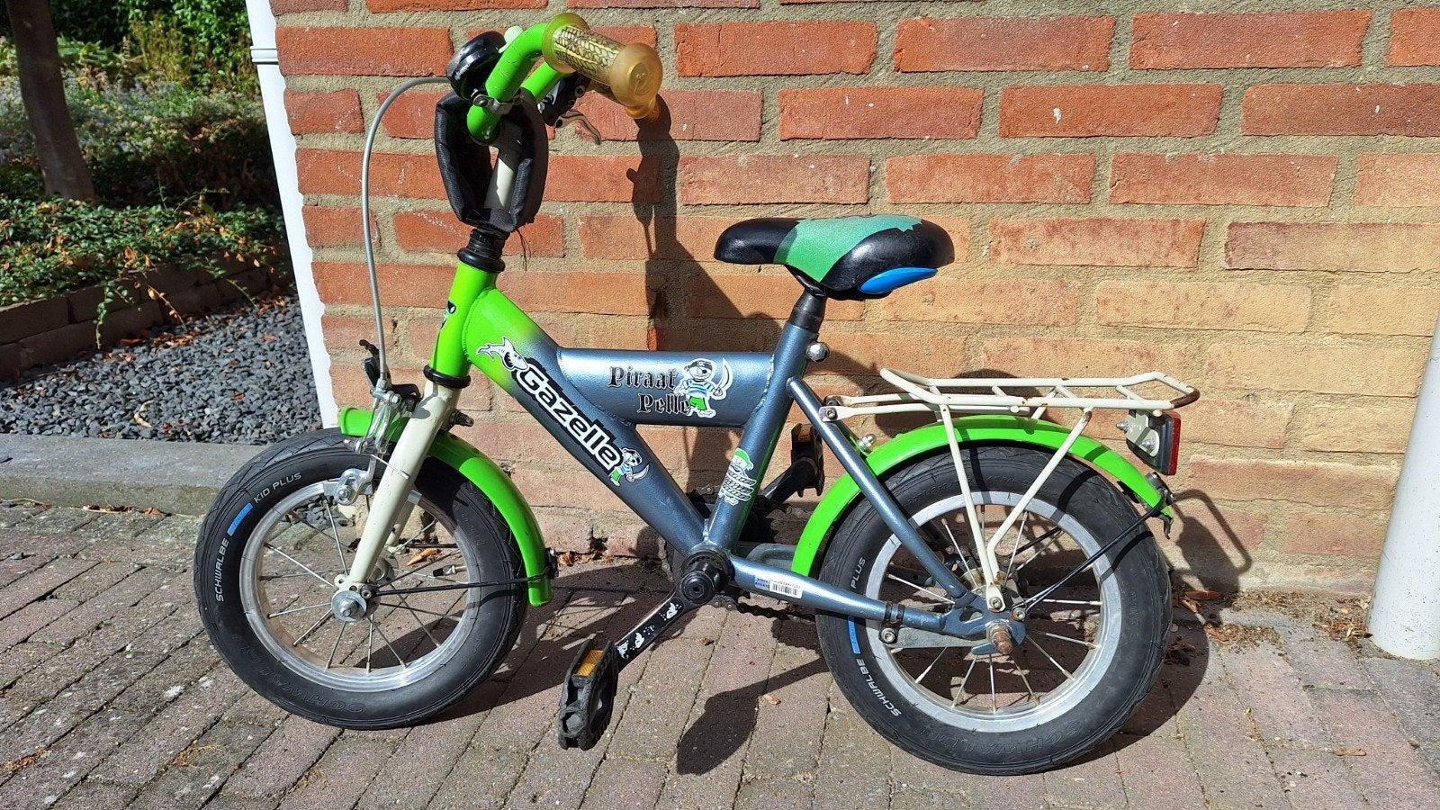 Gazelle kinderfiets 12 inch, Ophalen, Terugtraprem, Gebruikt, Minder dan 16 inch